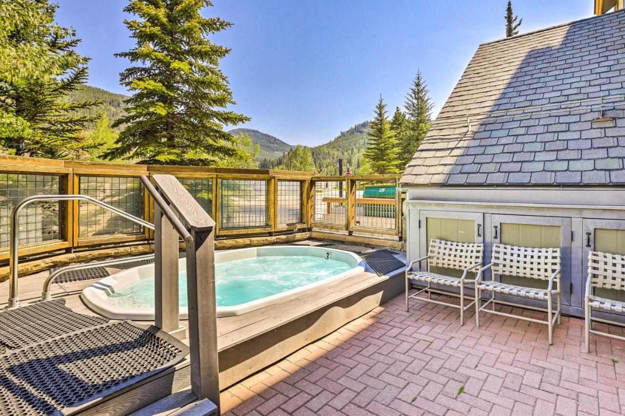 Keystone Ski Condo With Mtn View - Walk To Gondola! Exteriör bild