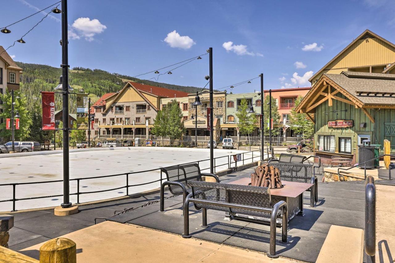 Keystone Ski Condo With Mtn View - Walk To Gondola! Exteriör bild