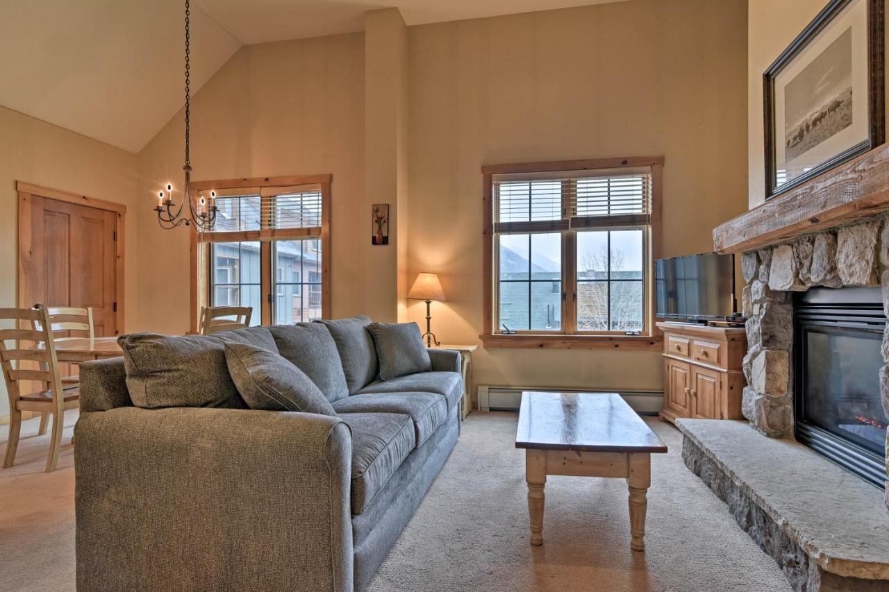Keystone Ski Condo With Mtn View - Walk To Gondola! Exteriör bild