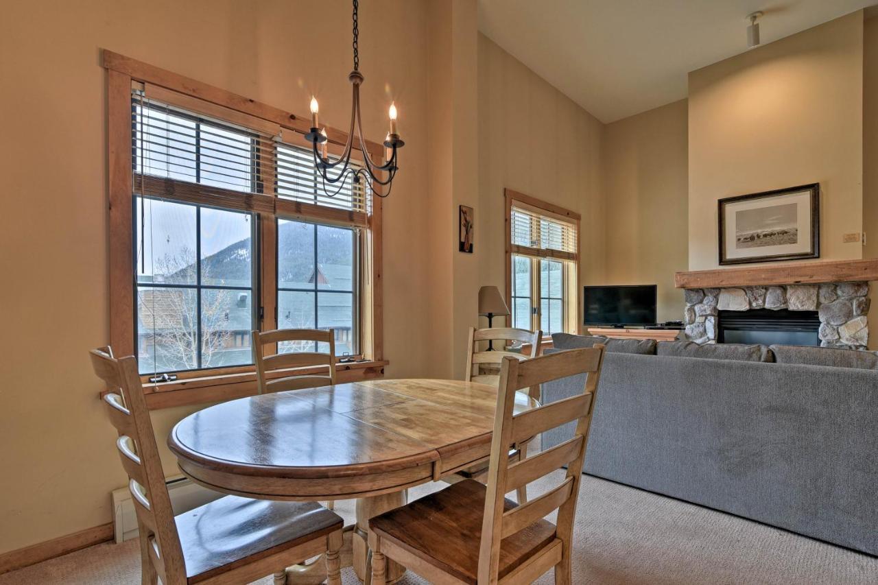 Keystone Ski Condo With Mtn View - Walk To Gondola! Exteriör bild