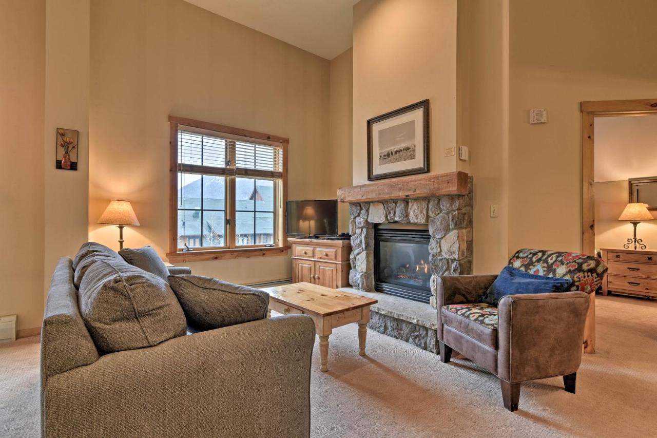 Keystone Ski Condo With Mtn View - Walk To Gondola! Exteriör bild