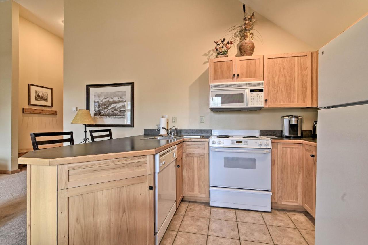Keystone Ski Condo With Mtn View - Walk To Gondola! Exteriör bild