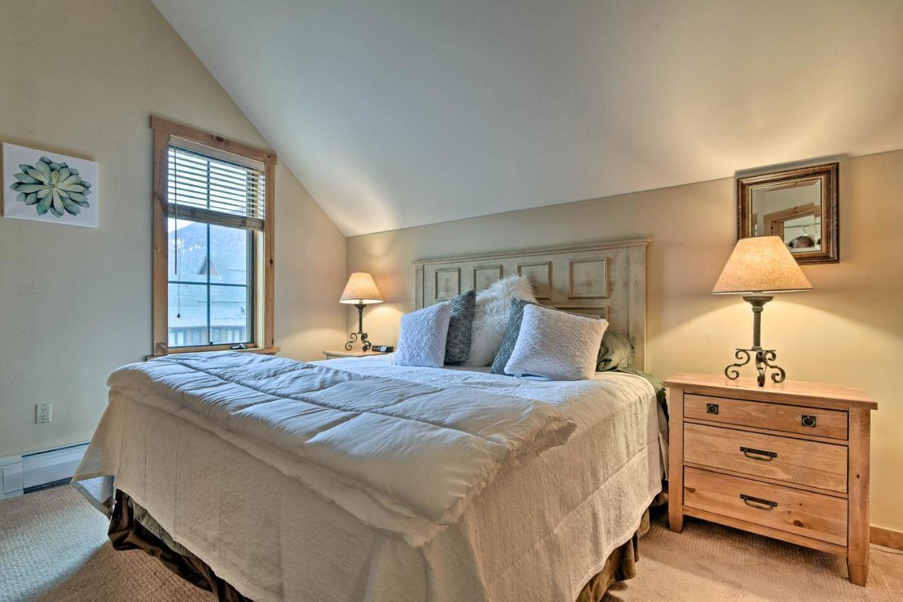 Keystone Ski Condo With Mtn View - Walk To Gondola! Exteriör bild